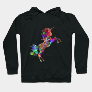 unicorn colorful Hoodie